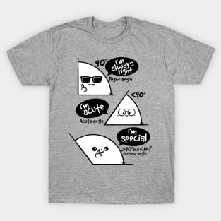 Types of angles T-Shirt